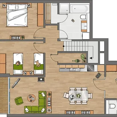 Duenenresort Duenenresort 142 Apartamento *